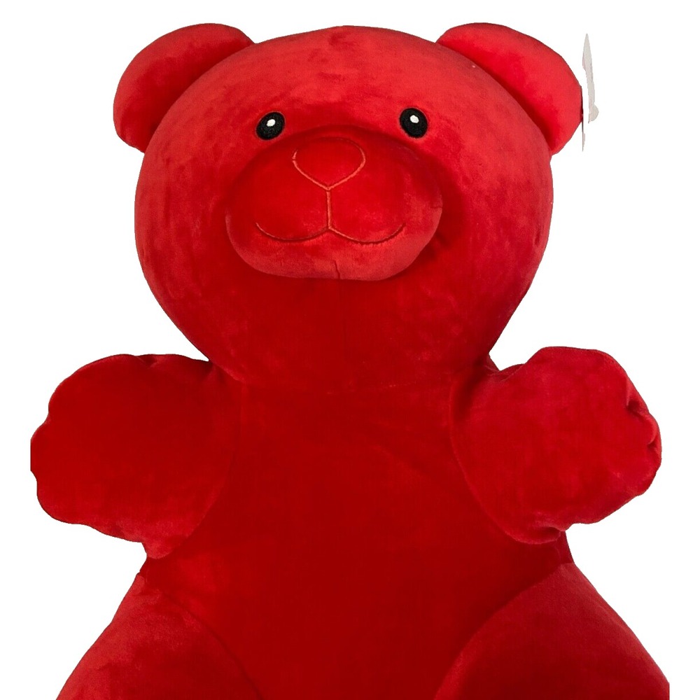 RED GUMMY BEAR Valentine's Day 15" Way To Celebrate Plush NWT - Picture 2 of 2
